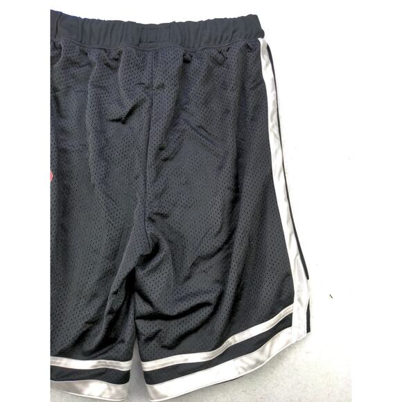 Champion Ball State Cardinals Basketball Shorts SZ M Black Graphic Logo - Picture 6 of 11